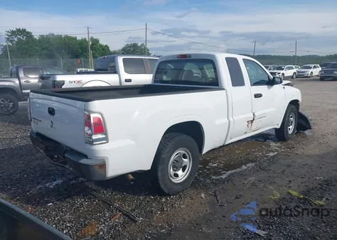 2007 Mitsubishi Raider Ls from USA, damaged, VIN 1Z7HC22K77S265604